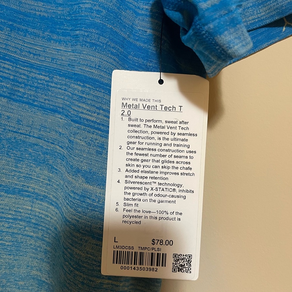 Lululemon Men’s Metal Vent Tech T 2.0 - Picture 9 of 16